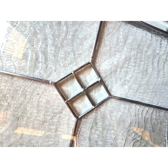 Stained Glass Window Panel Heavy and Well-made Good quality - Picture 8 of 8